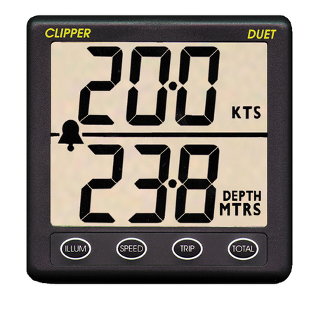 CLIPPER Duet Instrument Depth Speed Log w/Transducer CL-DS